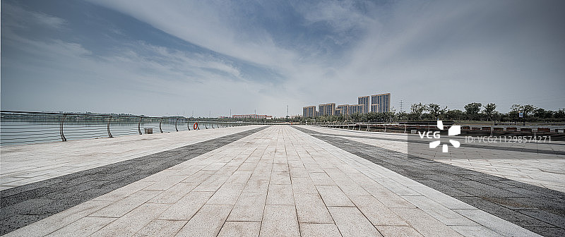 金华湖海塘公园广场图片素材