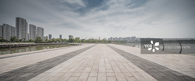 金华湖海塘公园广场图片素材