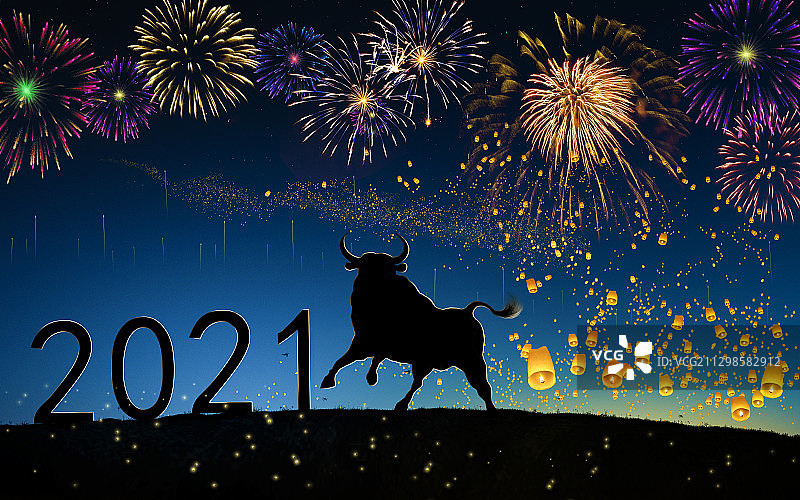 2021牛年图片素材