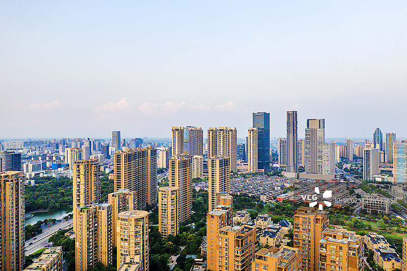余杭临平城市风光图片素材
