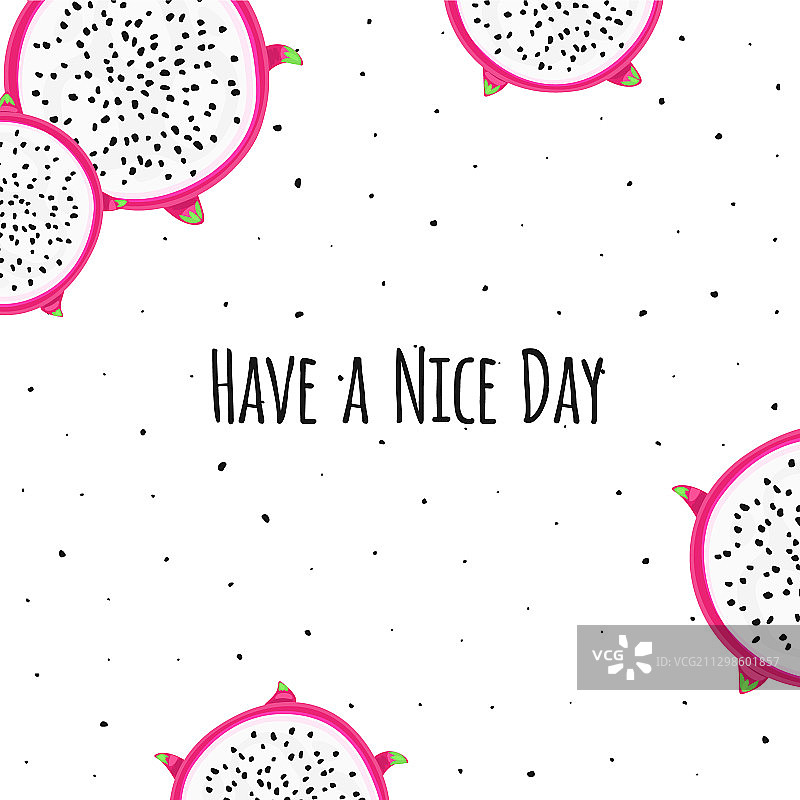 热带水果火龙果背景图片素材