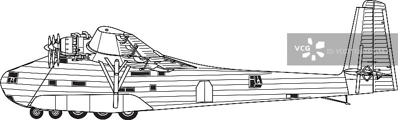 梅塞施密特Me 323巨人式运输机图片素材