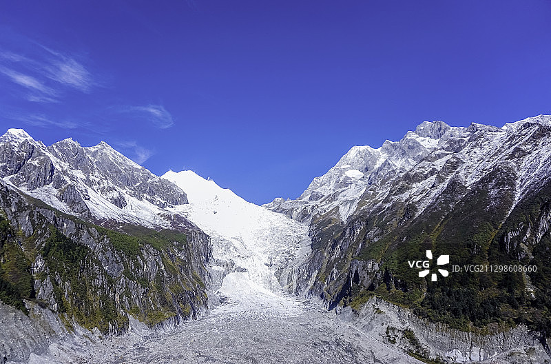 海螺沟 冰川  贡嘎图片素材