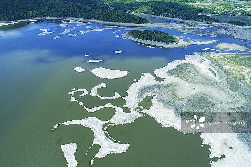 镜泊湖风光图片素材