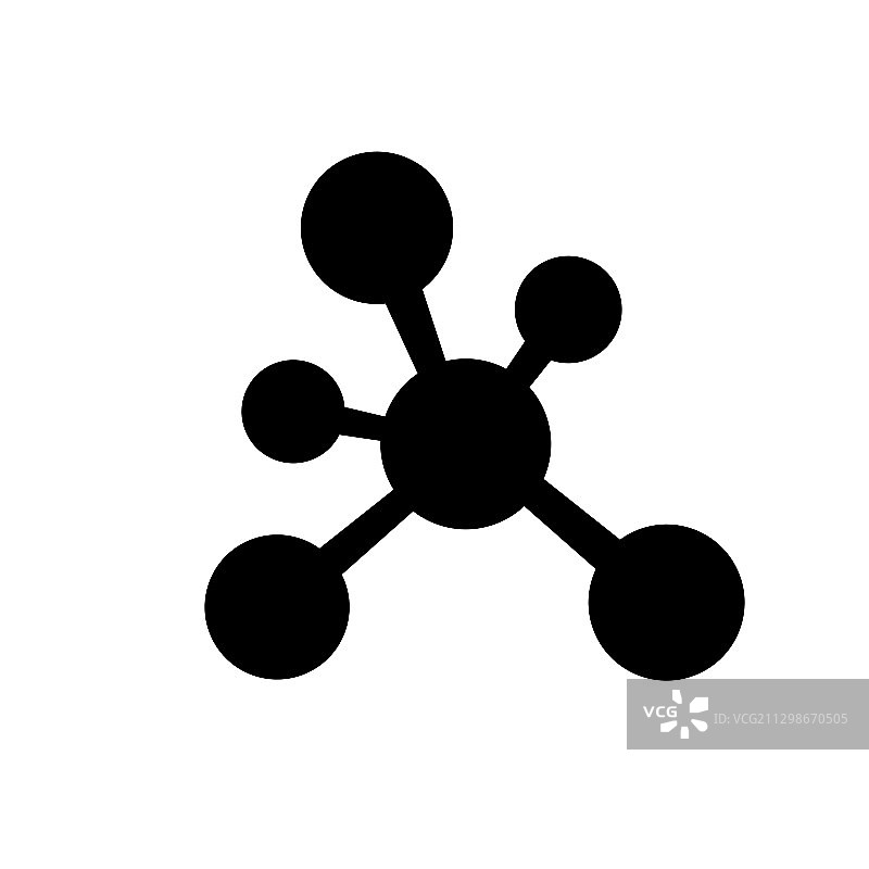 化学分子结构图标图片素材