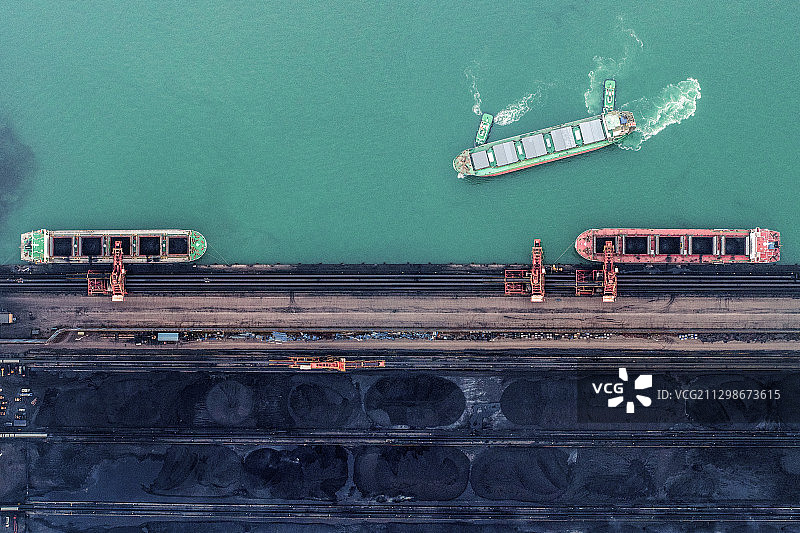 工业景观#13 煤炭物流图片素材