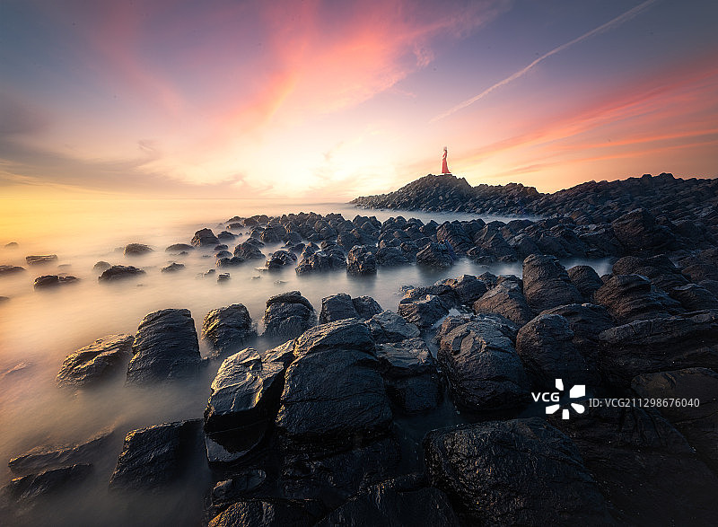 『美女与海岸』图片素材