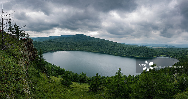 驼峰天池图片素材
