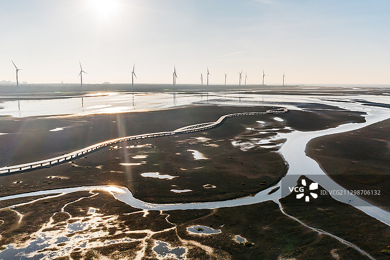 风力发电风车图片素材