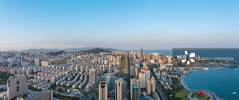 青岛城市风光海景图片素材