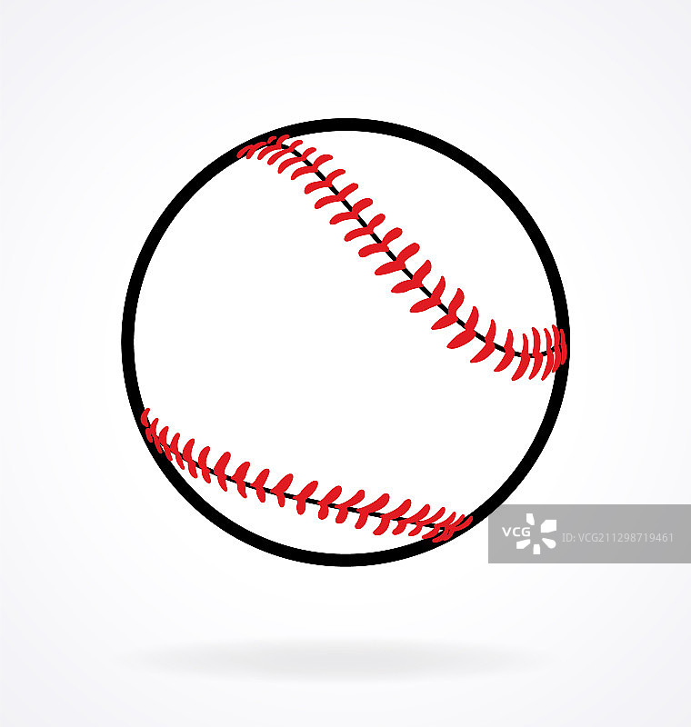 简易棒球图片素材