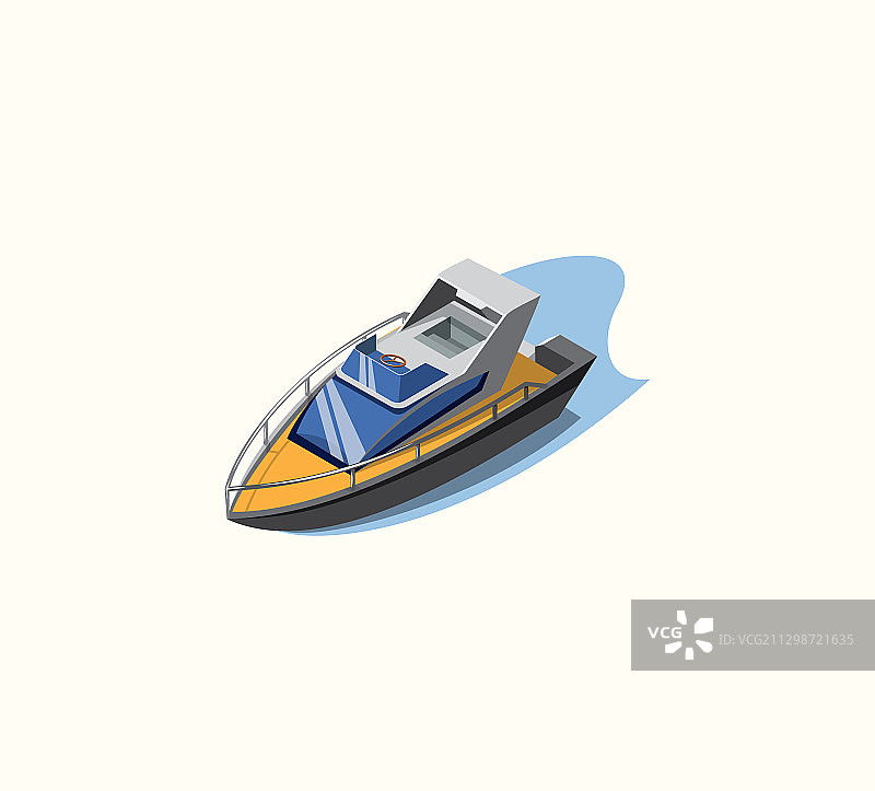 游艇俱乐部彩绘快艇水上运动图片素材