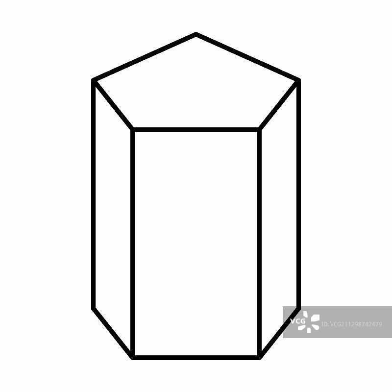 五角棱镜图标图片素材