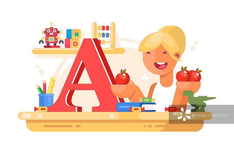 小学教师授课图片素材