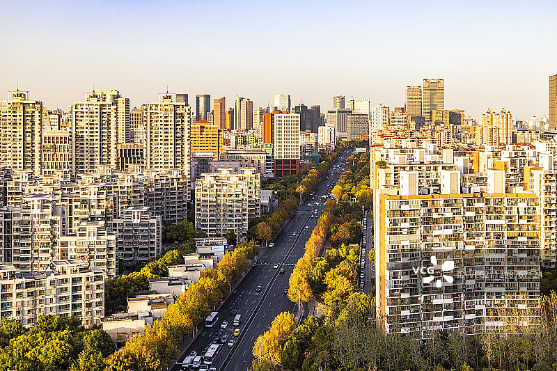 一路向北·上海东方路图片素材