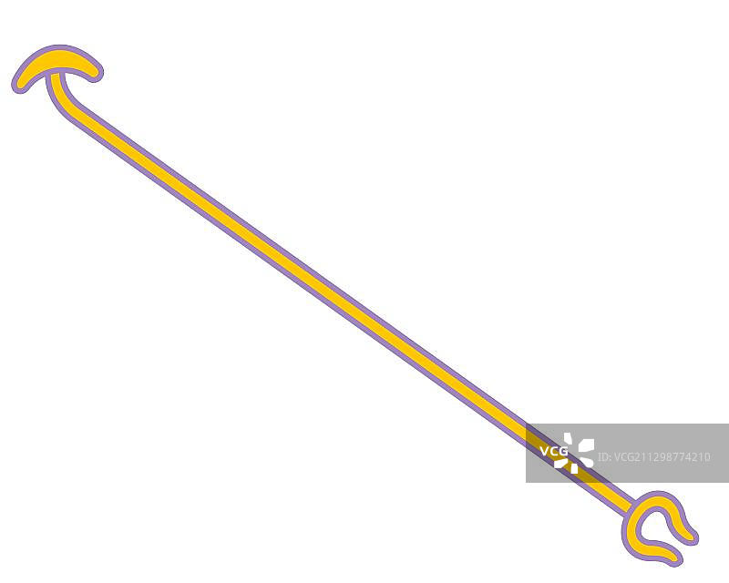 矢量插画：埃及权杖图片素材