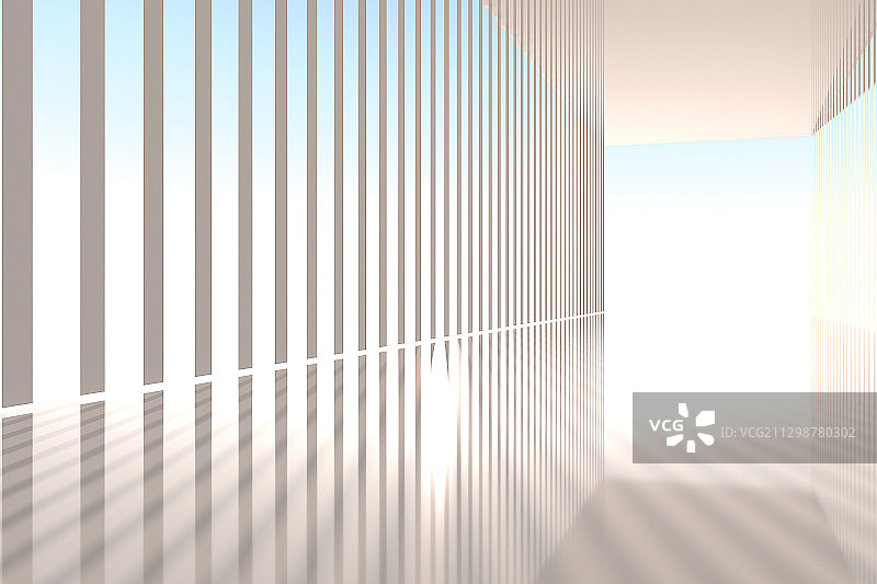 3D现代简洁抽象空间背景图片素材