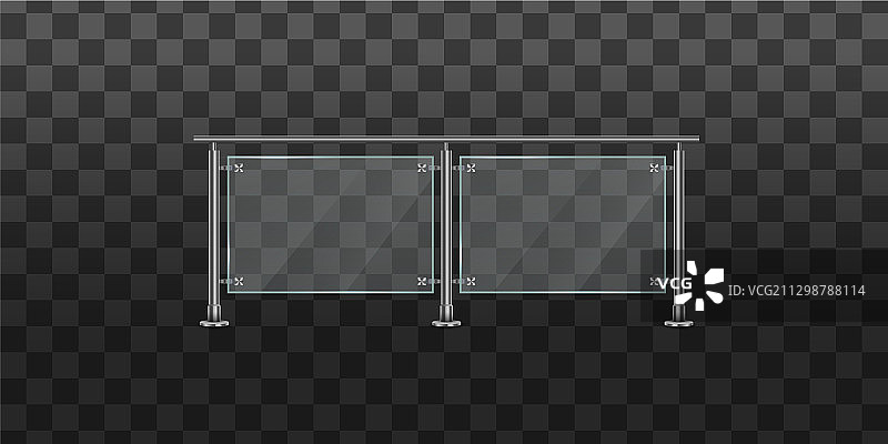 玻璃栏杆图片素材