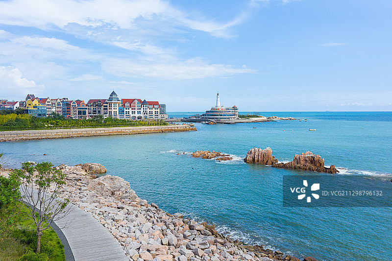 青岛城市风光图片素材