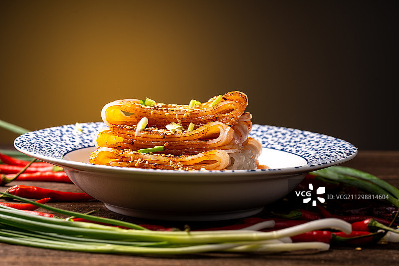 陕西擀面皮图片素材