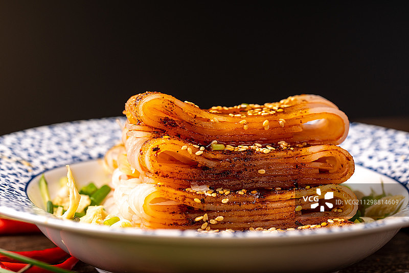 陕西擀面皮图片素材