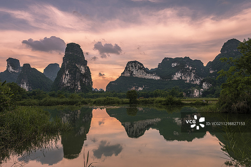 明仕田园风光（广西）图片素材