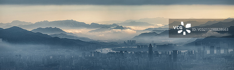 鹿城画卷图片素材