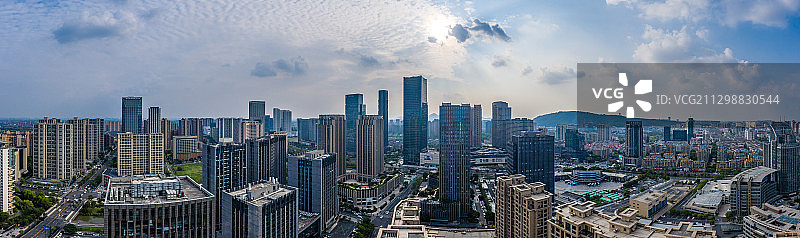 余杭临平城市风光图片素材