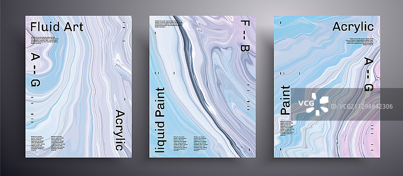 抽象丙烯酸banner流体艺术纹理图片素材