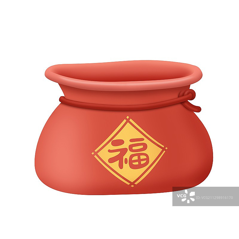 福袋插画图片素材