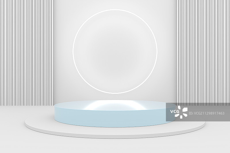 3D简洁物品展示台图片素材