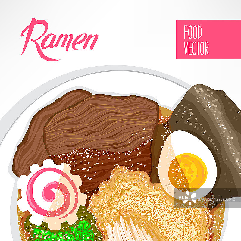 拉面背景图片素材