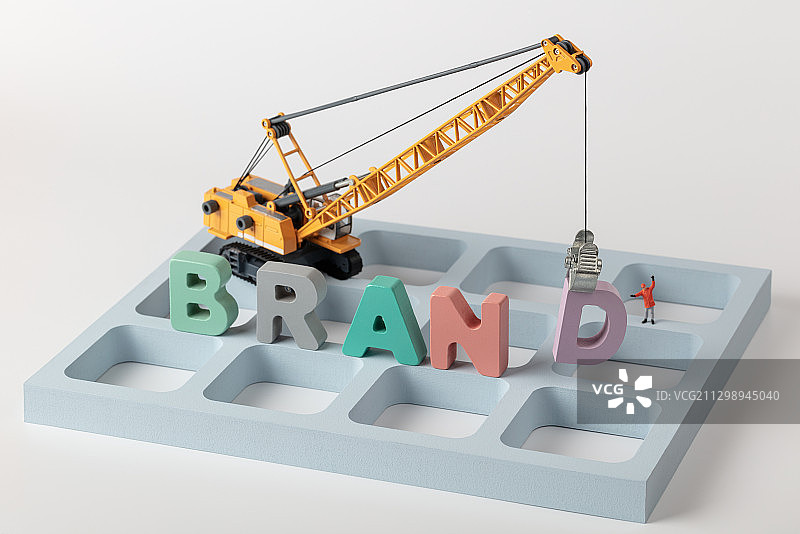 地基积木英文brand创建品牌的工程图片素材