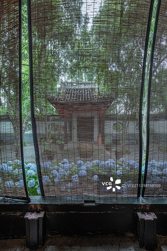 初夏的无锡龙光寺图片素材