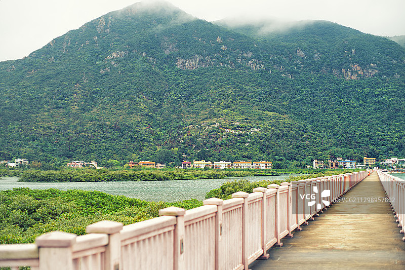 香港大澳山景风光图片素材