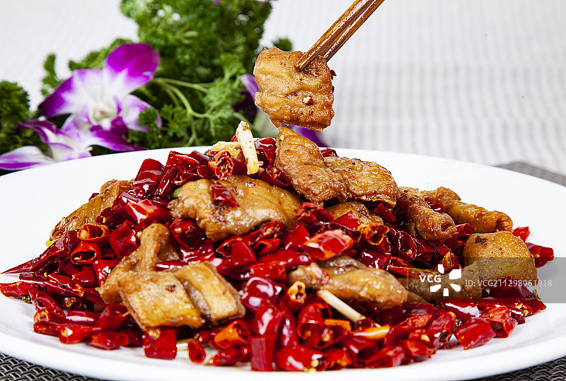 辣子肥肠图片素材