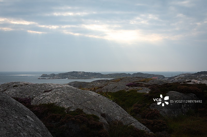 瑞典米根斯海天景色图片素材