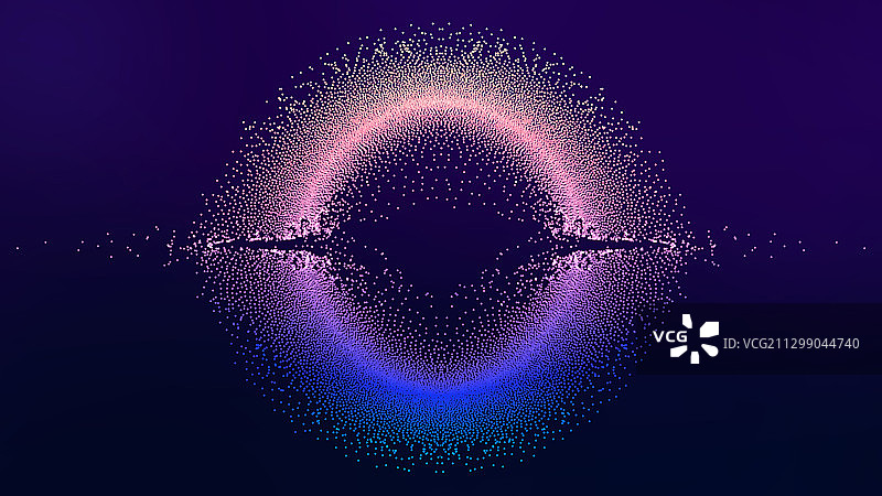 C4D创意粒子图片素材