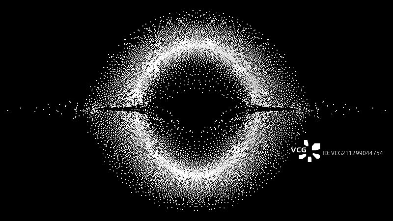 C4D创意粒子图片素材