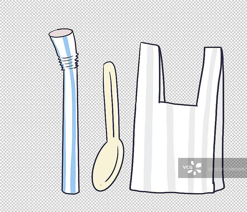 元素：塑料制品图片素材