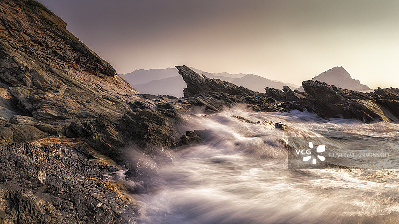 狰狞海岸图片素材
