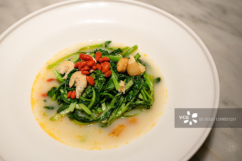 海味鸡毛菜图片素材