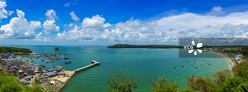 中国地质年龄最年轻岛屿北海涠洲岛图片素材
