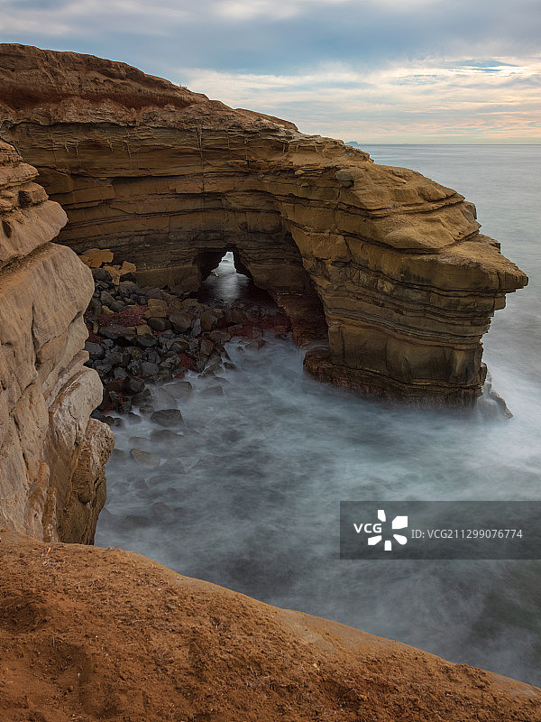 美国科罗纳多的十二使徒峰图片素材