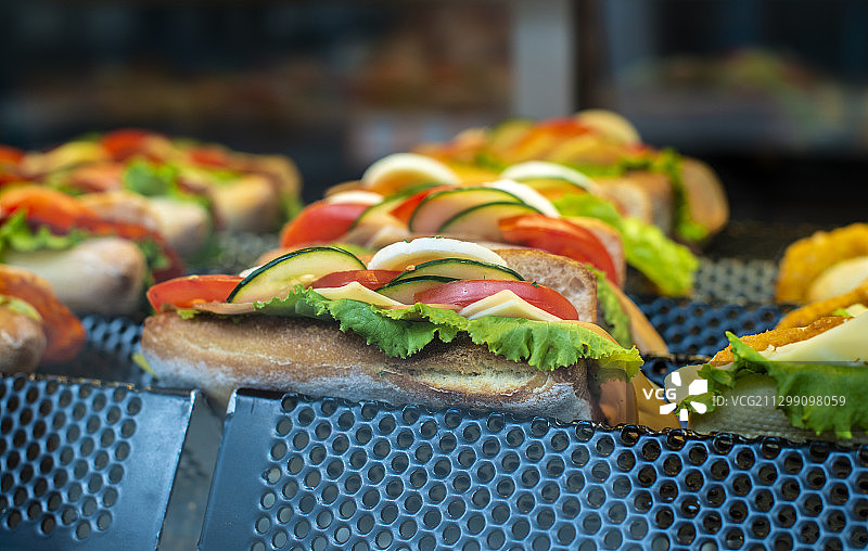 克罗地亚耶多韦茨的餐桌美食特写图片素材