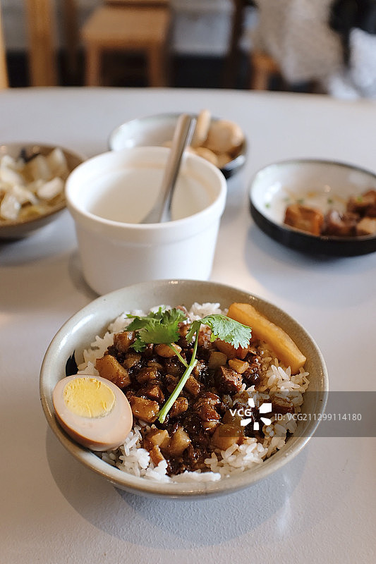 卤肉饭图片素材