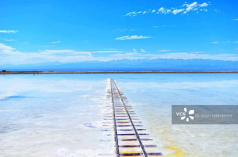 茶卡盐湖图片素材