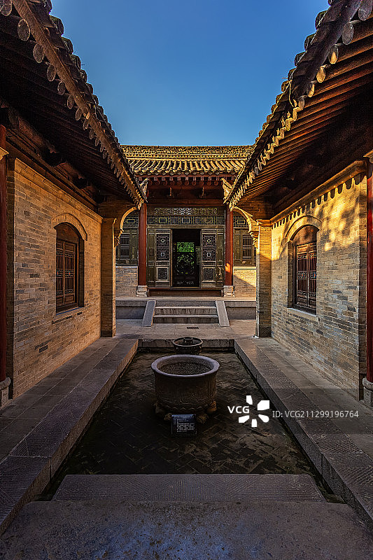 西安关中民俗艺术博物院风光图片素材