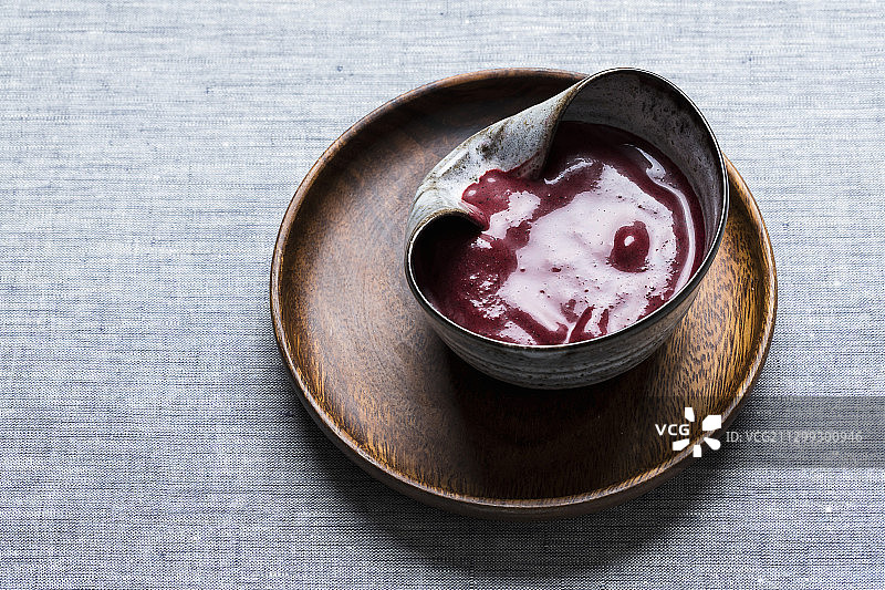 蓝莓薄荷酱图片素材