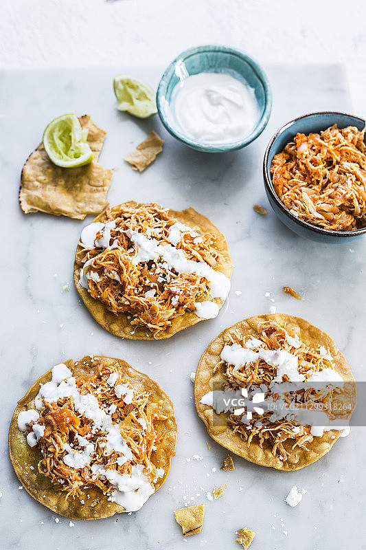 墨西哥丁加玉米饼图片素材